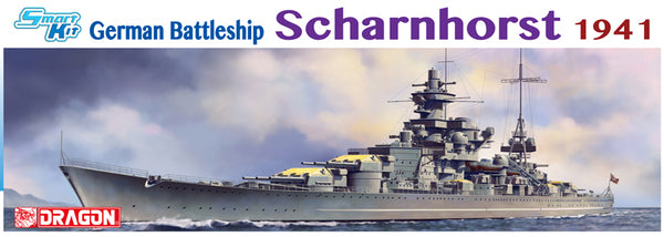 GERMAN BATTLESHIP SCHARNHOST 1941 KIT 1:350