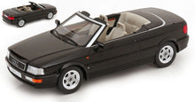 Indlæs billede til gallerivisning AUDI 80 CABRIOLET 1991 BLACK 1:18