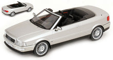 Indlæs billede til gallerivisning Audi Cabriolet 1991 grå metallic 1:18