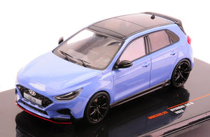 HYUNDAI i30 N 2022 LIGHT BLUE 1:43