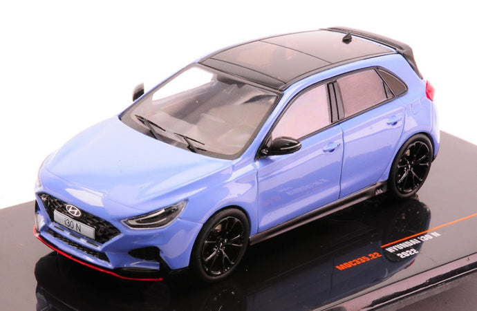 HYUNDAI i30 N 2022 LIGHT BLUE 1:43