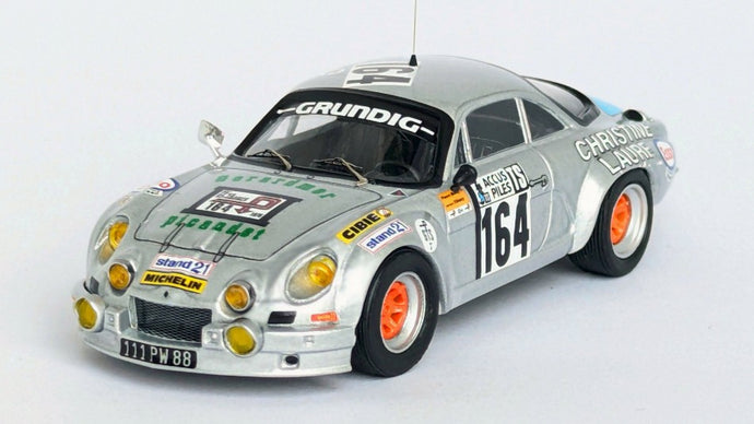 ALPINE A110 TOUR DE FRANCE AUTOMOBILE 1975 MENY-GOURY 1:43