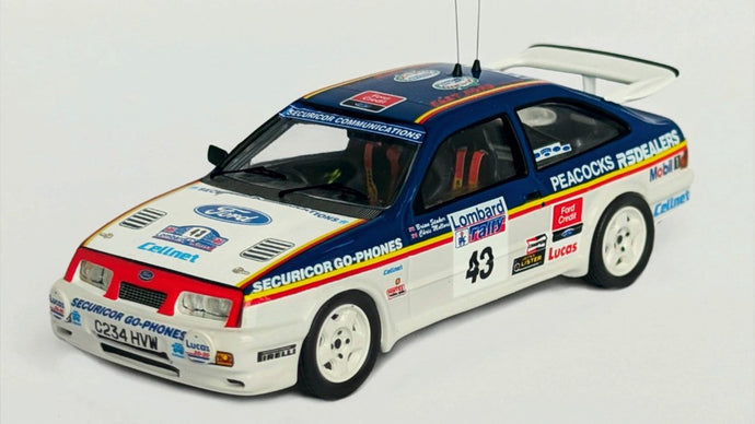 FORD SIERRA RS COSWORTH RAC RALLY 1986 MELLRS-STAKERS 1:43