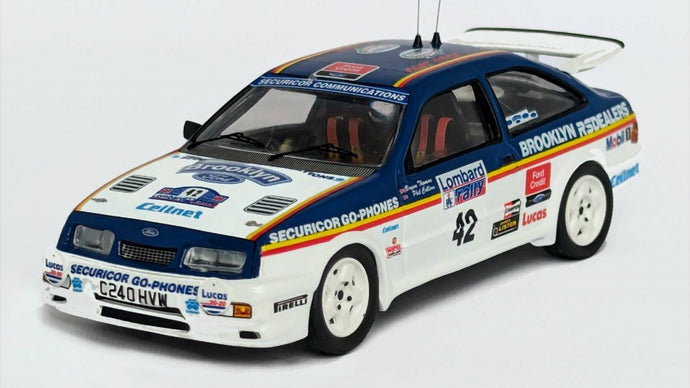 FORD SIERRA RS COSWORTH RAC RALLY 1986 COLLINS-THOMAS 1:43