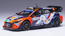 Indlæs billede til gallerivisning Hyundai i20 N RALLY1 HYBRID #8 TANAK/JARVEOJA RALLY CROATIA 2024 blå/rød/hvid 1:43