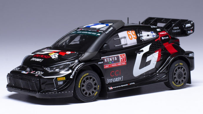 TOYOTA YARIS WRC N.69 SAFARI RALLY KENYA 2024 ROVAMPERA-HALTTUNEN 1:43