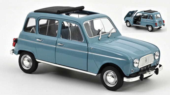 RENAULT 4 L 1966 FRENCH BLUE 1:18