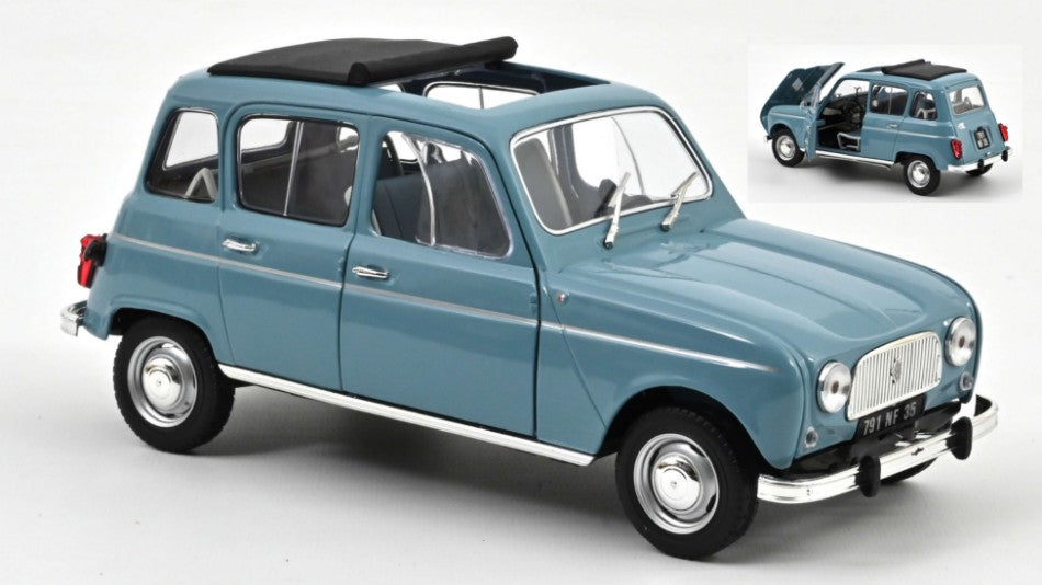 RENAULT 4 L 1966 FRENCH BLUE 1:18