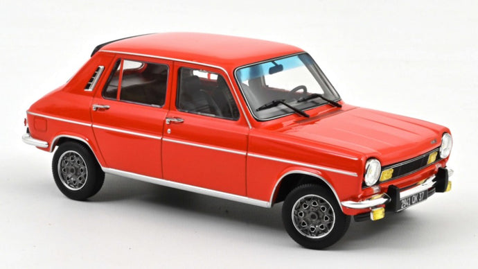 SIMCA 1100 TI 1974 SUMATRA RED 1:18