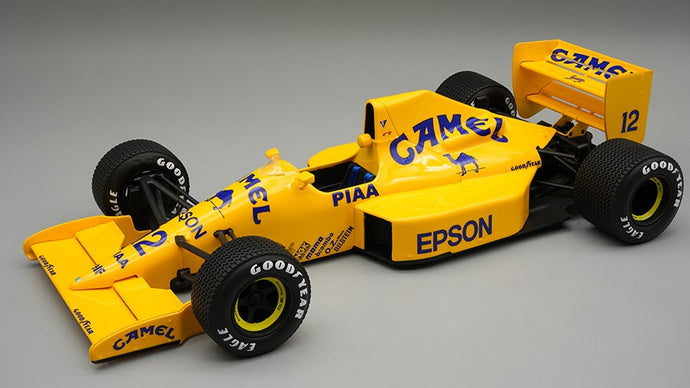 LOTUS 101 N.12 AUSTRALIAN GP 1989 S.NAKAJIMA  C/VETRINA 1:18