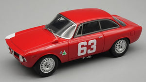 ALFA ROMEO GIULIA 1600 SPRINT GTA N.63 MONZA 1966 DE ADAMICH 1:43