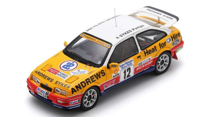 FORD SIERRA RS N.12 WINNER MANX RALLY 1989 BROOKES-WILSON 1:43