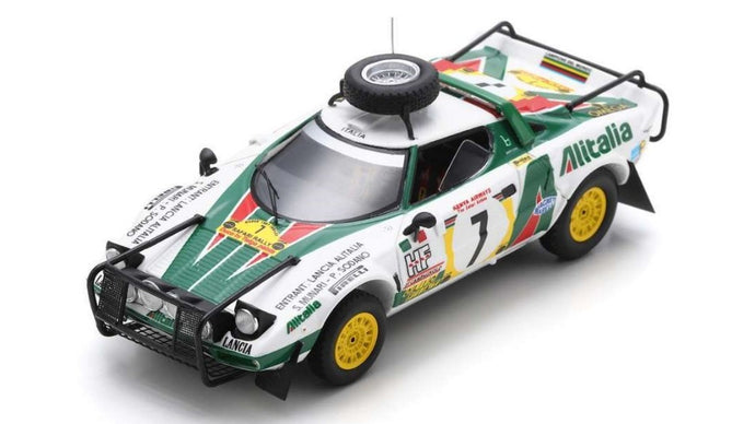 LANCIA STRATOS HF N.7 3rd SAFARI RALLY 1977 S.MUNARI-P.SODANO 1:43