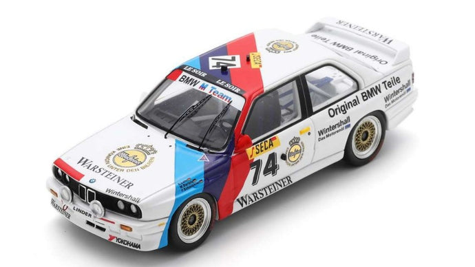 BMW E30 M3 N.74 7th 24 H SPA 1988 LOHR-SCHMICKLER-BARTELS 1:43