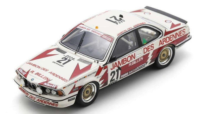 BMW 635 CSI N.21 24 H SPA 1985 BRUN-BOUTSEN-GROHS 1:43