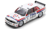 Indlæs billede til gallerivisning BMW 3-SERIES (E30) M3 TEAM BMW FINA N 1 SUPERTURISMO MONZA 1992 ROBERTO RAVAGLIA WHITE 1:43