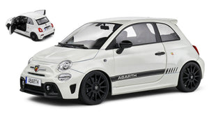 FIAT NUOVA 500 ABARTH 595 2022 WHITE 1:18 fra Solido