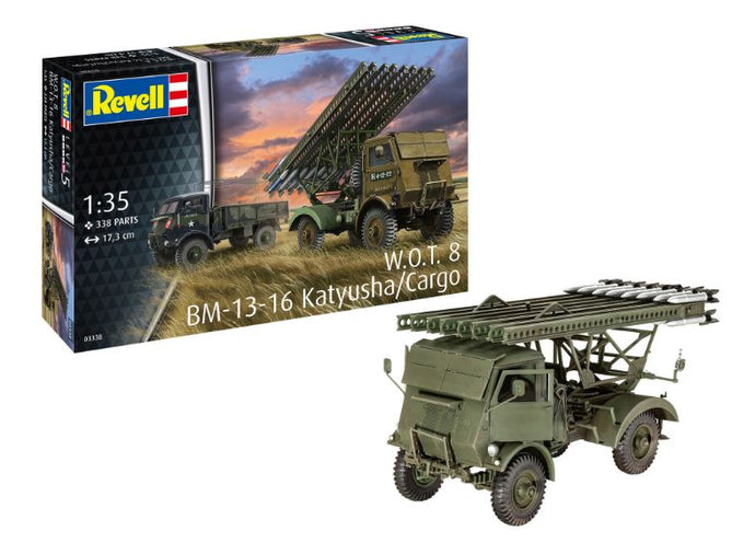 W.O.T.8 BM-13-16 KATYUSHA/CARGO KIT 1:35