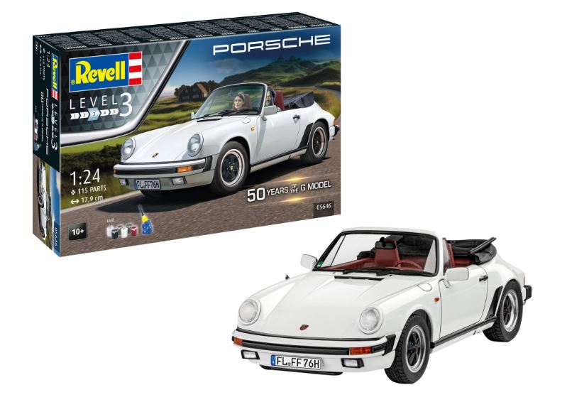 GIFT SET PORSCHE 50 YEARS OF THE G MODEL KIT 1:24