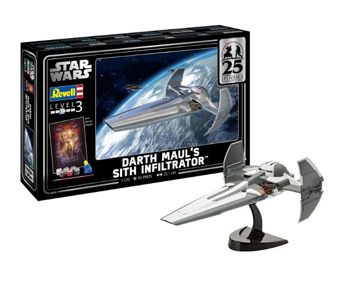 GIFT SET EPISODE 1 25th DARTH MAUL'S SITH INFILTRATO KIT 1:120
