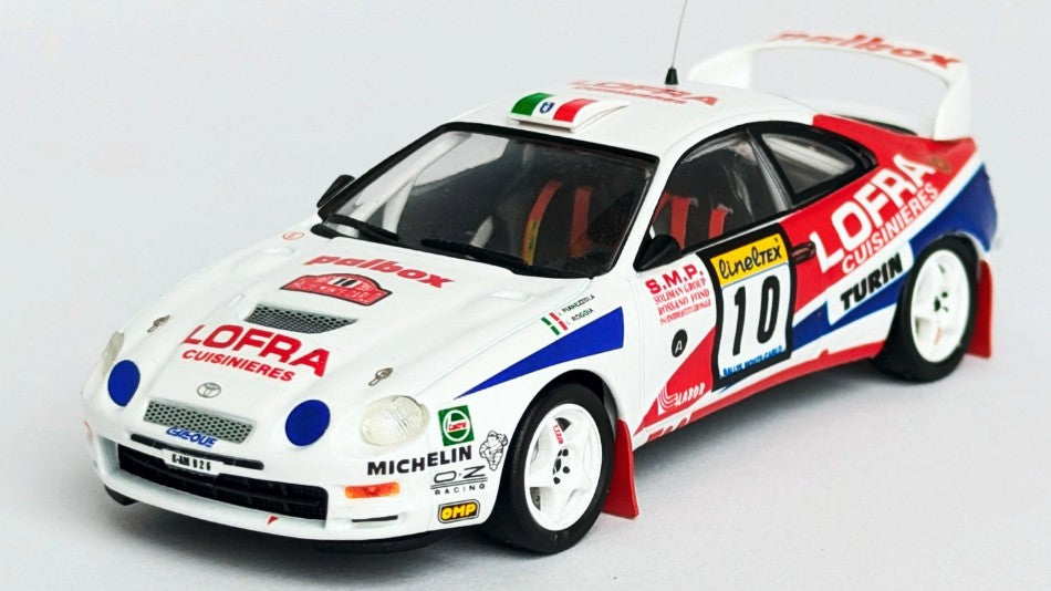 TOYOTA CELICA GT FOUR MONTE CARLO RALLY 1996 ROGGIA-PIANEZZOLA 1:43