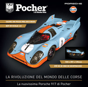 PORSCHE 917K N.1 RACING GULF EDITION 1971 KIT 1:8