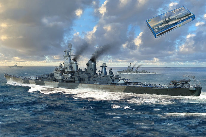 NAVE USS IOWA BB-61 KIT 1:700