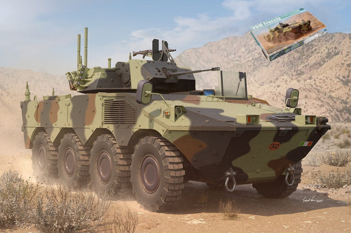VEICOLO BLINDATO MEDIO VBM 8x8 FRECCIA ESERCITO ITALIANO KIT 1:35