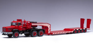 Berliet TB 015 M3 6x4 1960 rød/sort/hvid 1:43