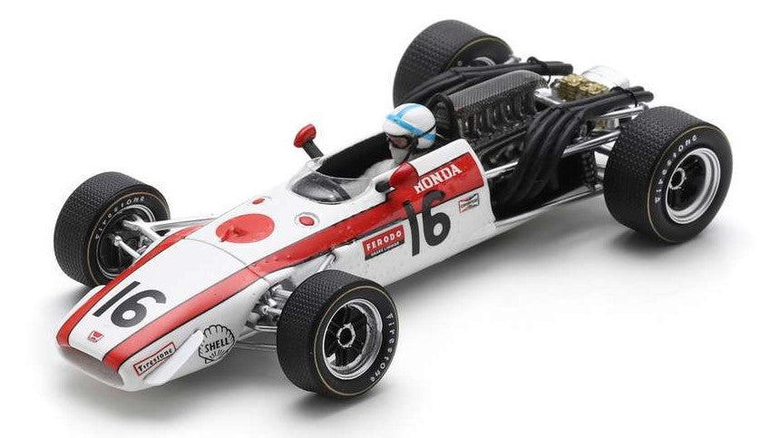 HONDA RA301 N.16 2nd FRENCH GP 1968 JOHN SURTEES 1:43
