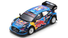 Indlæs billede til gallerivisning FORD ENGLAND PUMA RALLY1 TEAM FORD WORLD RALLY M-SPORT N 8 WINNER RALLY CHILE 2023 OTT TANAK - MARTIN JARVEOJA BLUE YELLOW RED 1:43