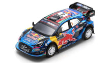 Indlæs billede til gallerivisning FORD ENGLAND PUMA RALLY1 TEAM FORD WORLD RALLY M-SPORT N 8 6th RALLY SAFARI 2023 OTT TANAK - MARTIN JARVEOJA BLUE YELLOW RED 1:43