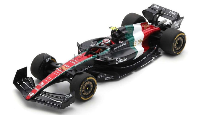 ALFA ROMEO C43 N.24 ITALIAN GP 2023 Z.GUANYU 1:18