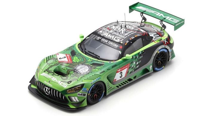 MERCEDES GT3 N.3 24 H NURBURGRING 2023 ENGEL-GOUNON-JUNCADELLA 1:18