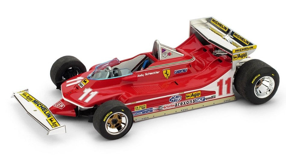 FERRARI F1 312T4 N 11 WORLD CHAMPION WINNER MONACO GP 1979 JODY SCHECKTER RED 1:43