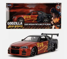 Indlæs billede til gallerivisning NISSAN SKYLINE GTR 2002 &quot;GODZILLA&quot; JAPANESE GRAPHICS 1:24
