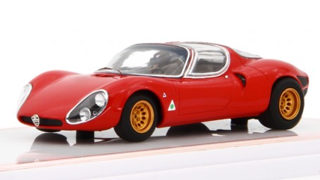 ALFA ROMEO 33 COUPE STRADALE MUSEUM VERSION 1967 RED 1:43