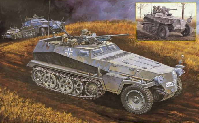 Sd.Kfz.250 Ausf.A SCHUETZENPANZERWAGEN (2 IN 1) KIT 1:35