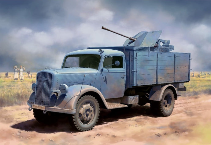 GERMAN 3t 4x2 CARGO TRUCK W/2 cm FLAK 38 (2 IN 1) KIT 1:35