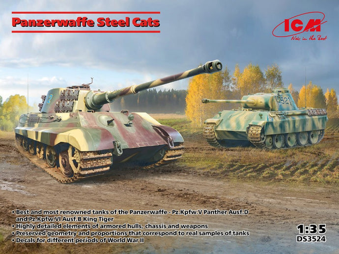 PANZERWAFFE STEEL CATS KIT 1:35