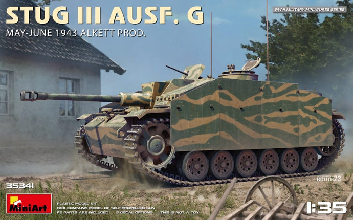 STUG III AUSF.G MAY-JUNE 1943 ALKETT PROD.KIT 1:35