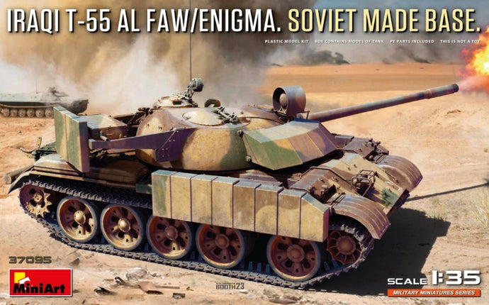 TANK T-55 AL FAW ENIGMA SOVIET MADE BASE MILITARY 1945 / 1:35