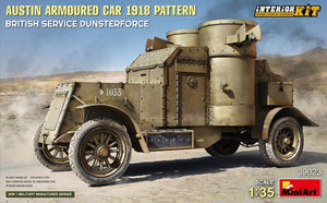 AUSTIN ARMOURED CAR 1918 PATTERN BRITISH SERVICE DUNSTERFORCE KIT 1:35