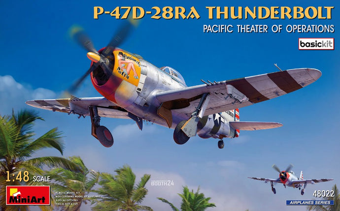 P-47D-28RA THUNDERBOLT PACIFIC THEATER OF OPERATIONS KIT 1:48