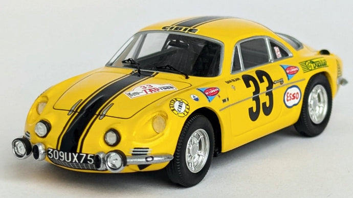 ALPINE A110 TAP RALLY 1968 BLAIN-MELVILLE 1:43