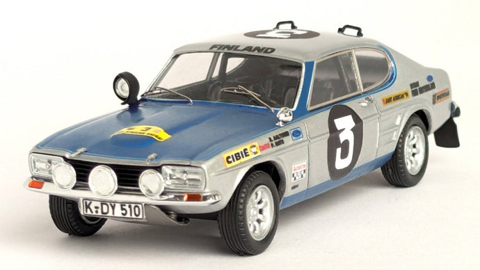 FORD CAPRI 2600 N.3 EAST AFRICAN SAFARI 1970 AALTONEN-HUTH 1:43