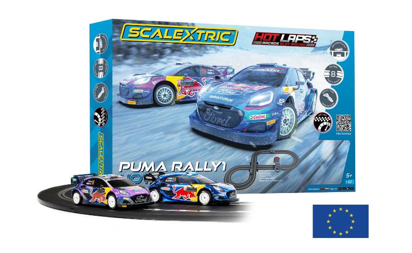 PISTA PUMA WRC SET HOT LAPS cm 210 x 140 1:32