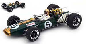 BRABHAM BT20 N.5 GP MEXICO 1966 J.BRABHAM 1:18