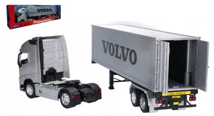 VOLVO FH4 500 TRUCK CASSONATO 2020 SILVER 1:32