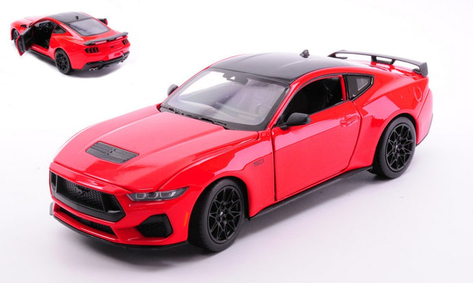 FORD MUSTANG 2024 RED 1:24